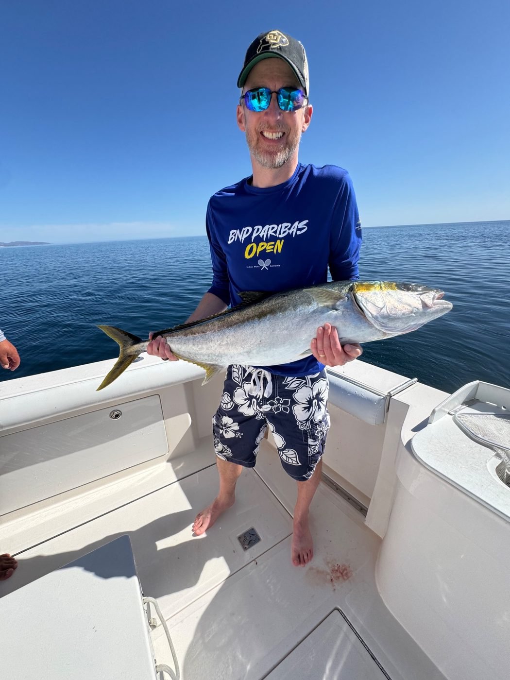 Vaquera crew with fish